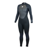 Alder Stealth Ladies 4/3 Wetsuit - Black
